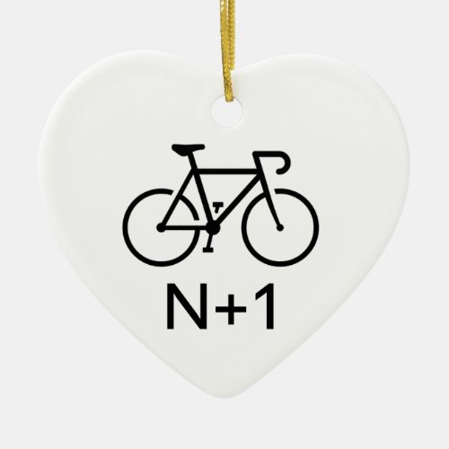 N1 Bike Ceramic Ornament