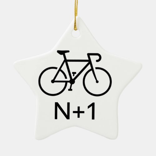 N1 Bike Ceramic Ornament