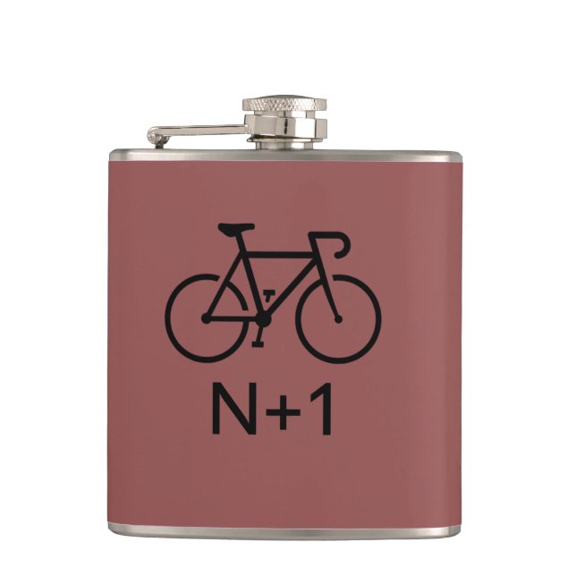 N+1 Bike Flask (Front)