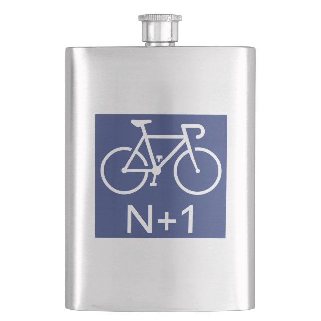 N+1 Bike Flask (Front)