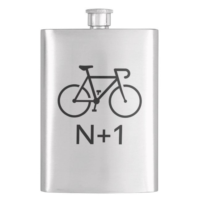 N+1 Bike Flask (Front)