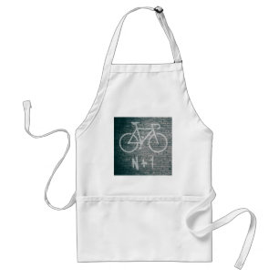 N+1 Bike Graffiti Adult Apron
