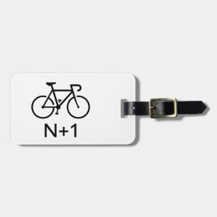N+1 Bike Luggage Tag