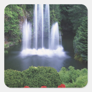 N.A., Canada, British Columbia, Vancouver 3 Square Sticker