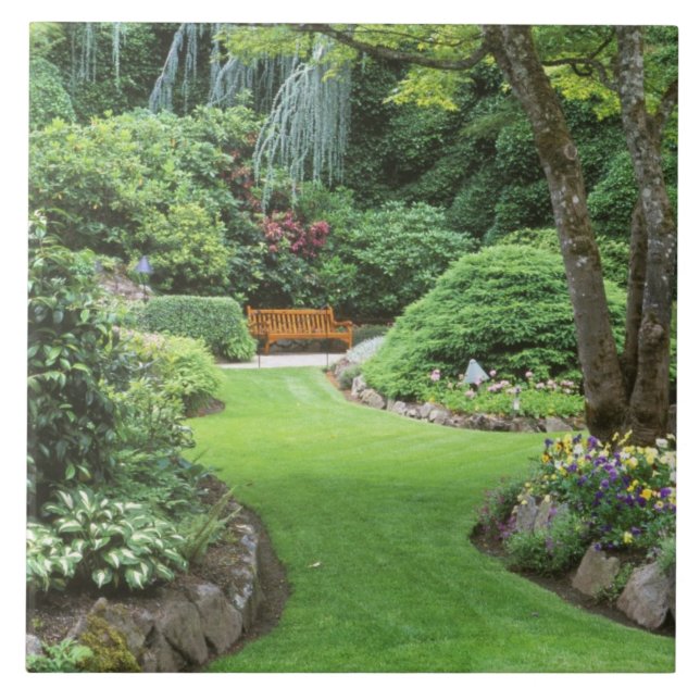 N.A., Canada, British Columbia, Vancouver 4 Ceramic Tile (Front)