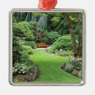 N.A., Canada, British Columbia, Vancouver 4 Metal Ornament