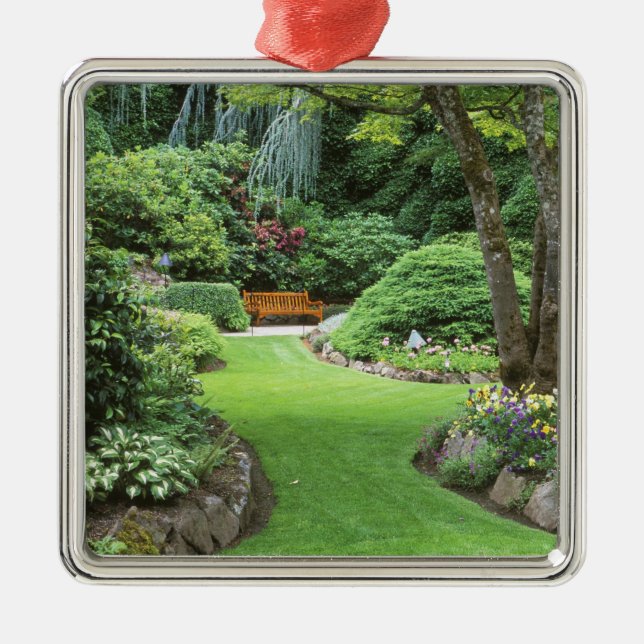 N.A., Canada, British Columbia, Vancouver 4 Metal Ornament (Front)