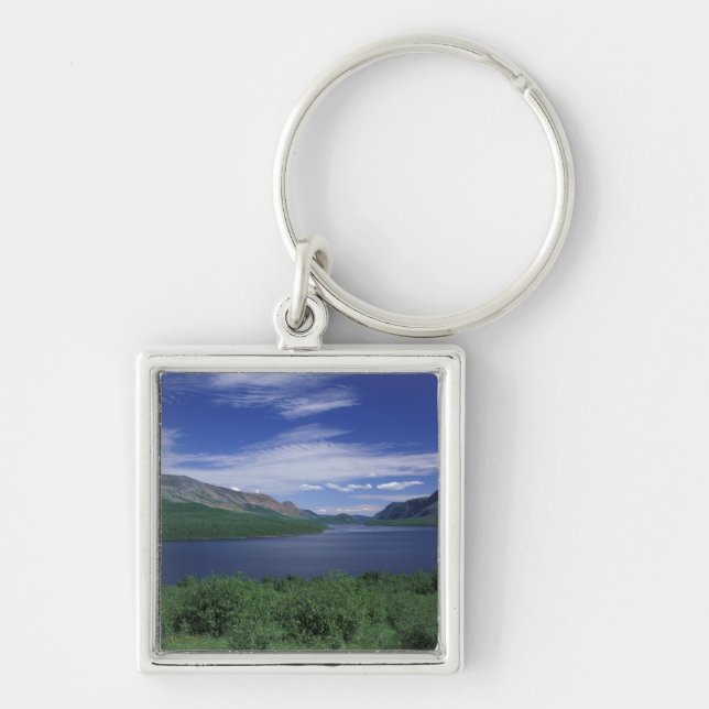 N.A., Canada, Newfoundland, Grose Morne Trout Keychain (Front)