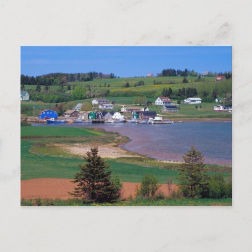 NA Canada Prince Edward Island Boats are Postcard