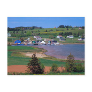N.A. Canada, Prince Edward Island. Boats are Postcard