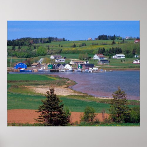 NA Canada Prince Edward Island Boats are Poster