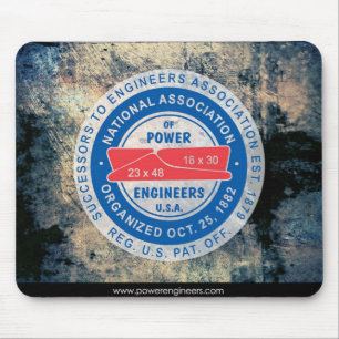 N.A.P.E. Ice Logo Mousepad