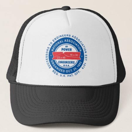 N.a.p.e. White/black Trucker Hat