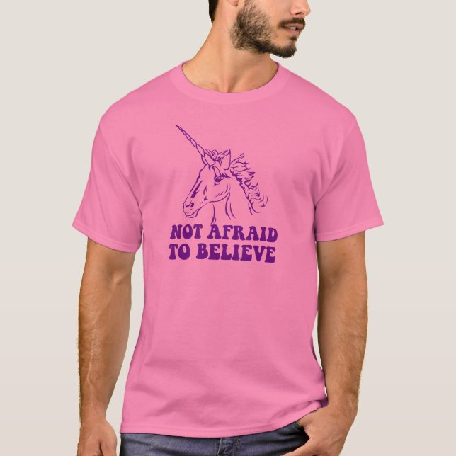 N.A.U.B Not Afraid To Believe Unicorn T-Shirt (Front)