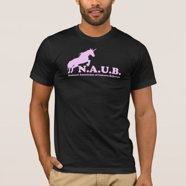 N.A.U.B Unicorn Believers T-Shirt (Front)
