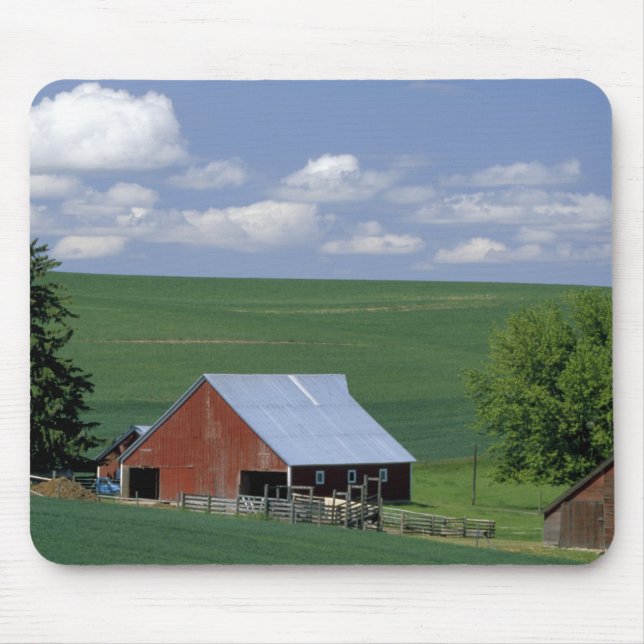 N.A., USA, Idaho, Latah county near Genesee. Mouse Pad (Front)