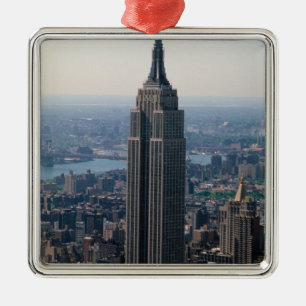 N.A., USA, New York, New York City. The Empire Metal Ornament