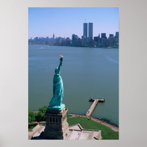 NA USA New York New York City The Statue Poster