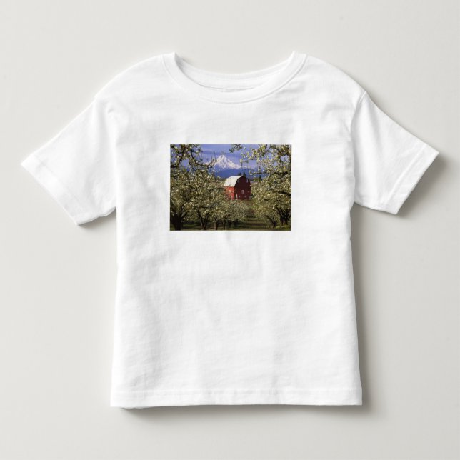 N.A., USA, Oregon, Hood River County. Red Toddler T-shirt (Front)