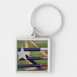 N.A., USA, Texas, Lake Buchanan, Texas flag Keychain