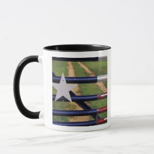N.A., USA, Texas, Lake Buchanan, Texas flag Mug
