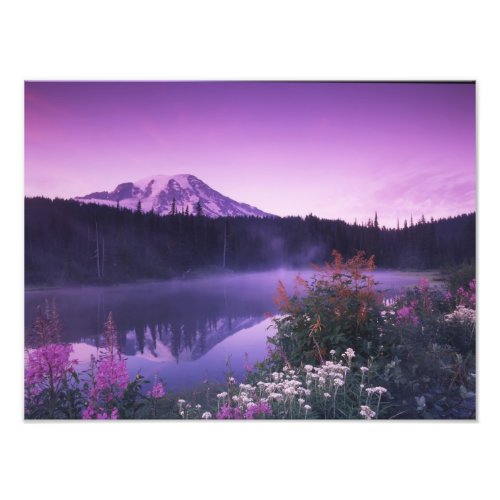 NA USA Washington Mt Rainier National 2 Photo Print