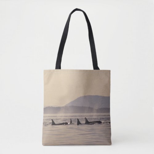 NA USA Washington San Juan Islands Orca Tote Bag