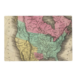 N America Placemat