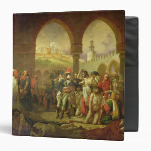 N. Bonaparte visiting the plague stricken of 3 Ring Binder