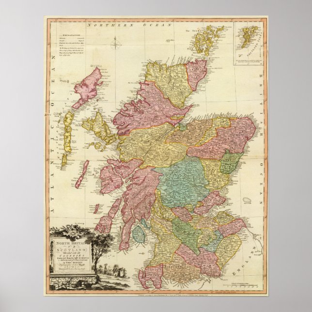 N Britain, Scotland Poster (Front)