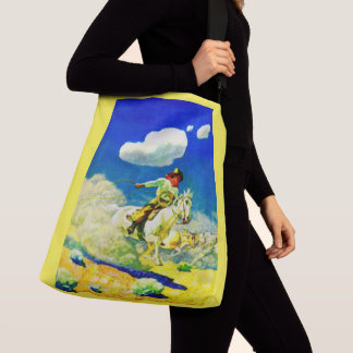 N. C. Wyeth cowboy Crossbody Bag