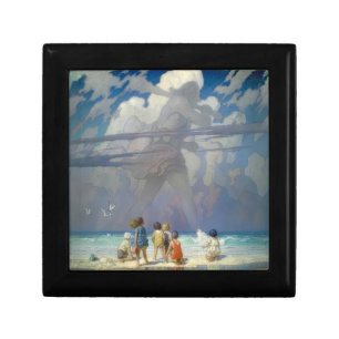 N.C. Wyeth The Giant 1923 Vintage Illustration Gift Box