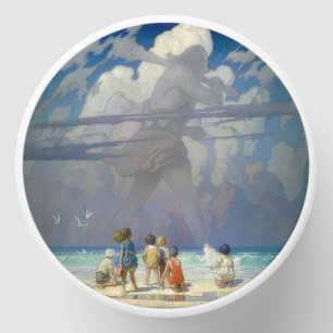 N.C. Wyeth The Giant 1923 Vintage Illustration Mini Candle Favors