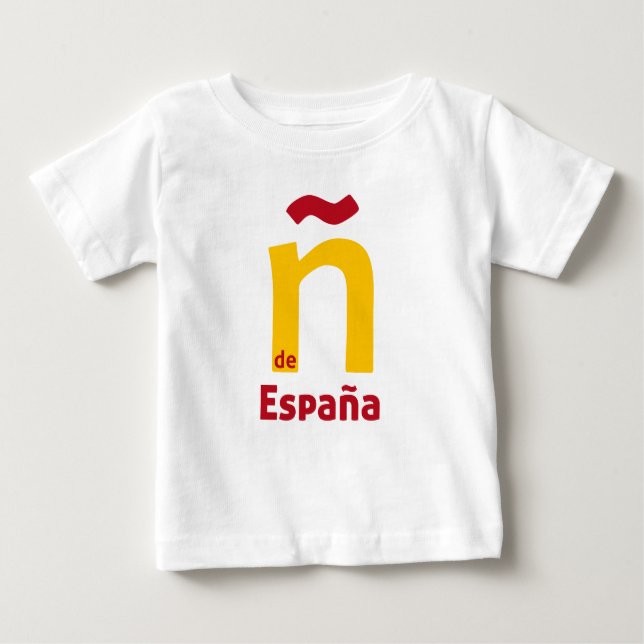 Ñ de España Baby T-Shirt (Front)