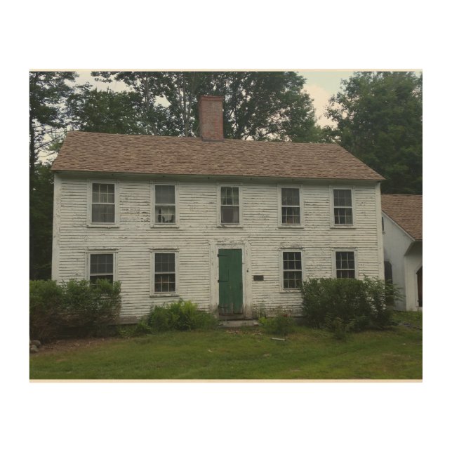 N.H. Home Wood Wall Decor (Front)