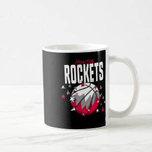 N Houston Rockets Sketll Doodle Stars Coffee Mug