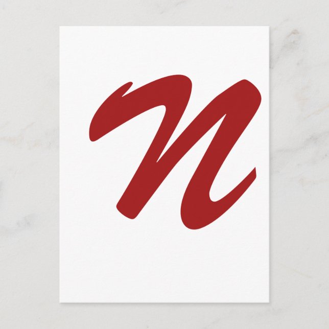 N is For Nasty Postcard (Front)