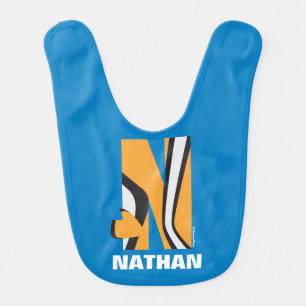 N is for Nemo   Add Your Name Baby Bib
