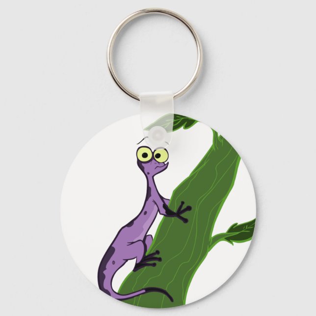 N is for Newt Keychain (Front)