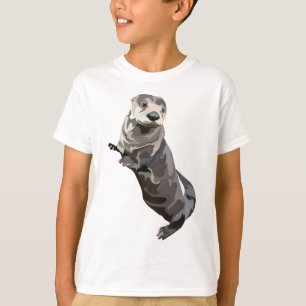 N is for North American River Otter T-Shirt