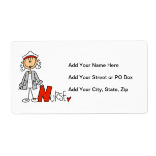 Nurse Labels | Zazzle