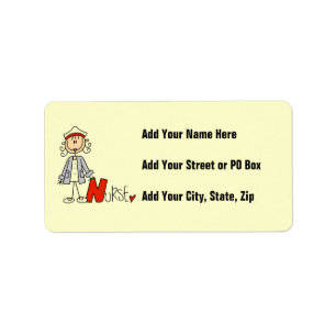 N is for Nurse Label