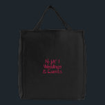 N-joY! Professional Tote<br><div class="desc">Classy black tote great for formal events; Matches logo on polo & long sleeve shirt</div>