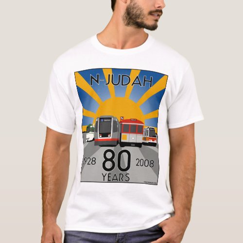 N Judah 80th Anniversary T Shirt T_Shirt