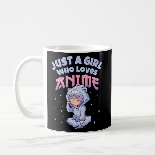 N Just A Who Loves Anime Coffee Mug
