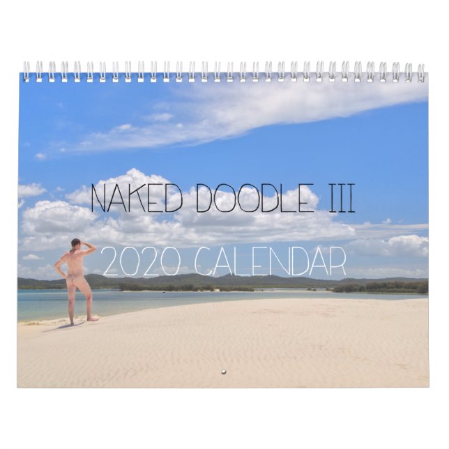 N@ked Doodle 2020 Calendar (Cover)