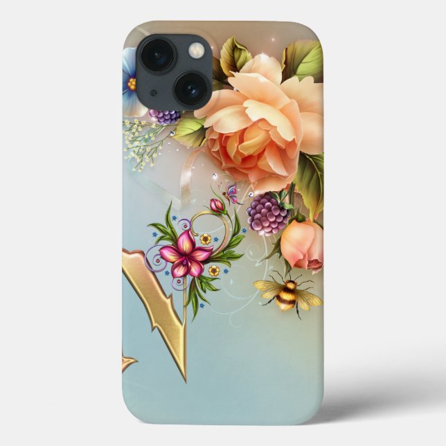 N Monogram  iPad Air Case (Back)