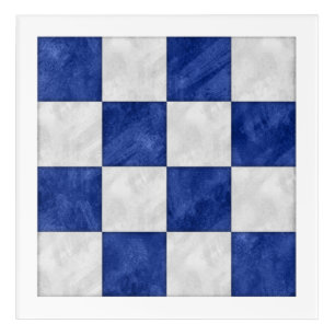 N November Watercolor Nautical Signal Flag Acrylic Print