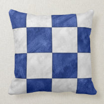 N November Watercolor #Nautical Signal Flag Throw Pillow