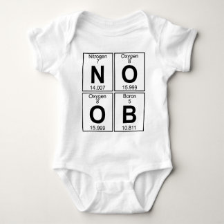 N-O-O-B (noob) - Full Baby Bodysuit